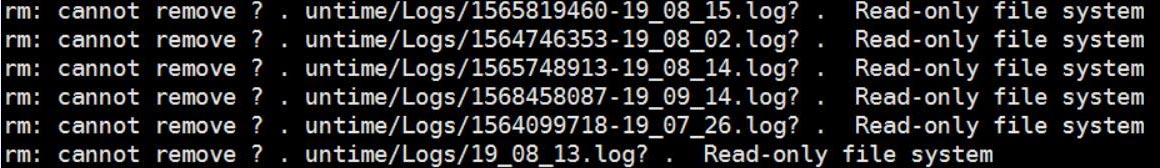 关于Read-only file system问题的解决